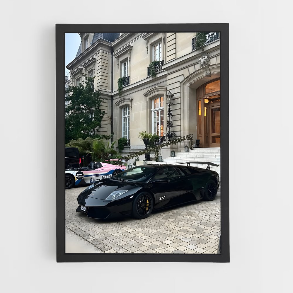 Poster Luxe Nocturne – affiche Lamborghini (vue 2)